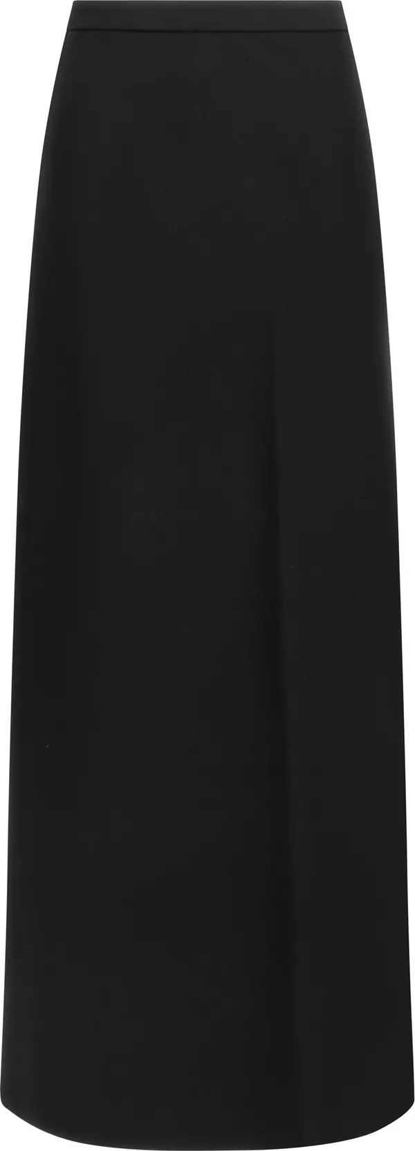 Black Viscose Mini Skirt