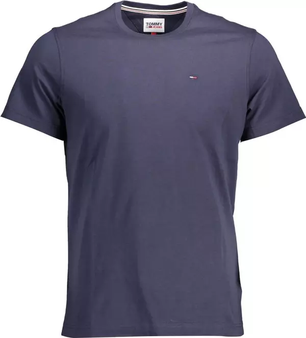 Blue Organic Cotton Men T-Shirt