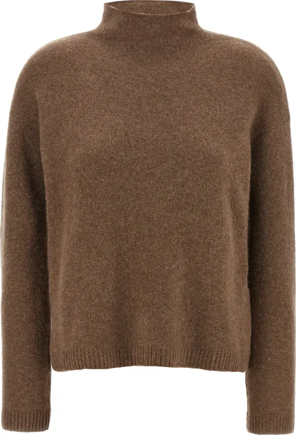 Brown Cashmere Cardigan
