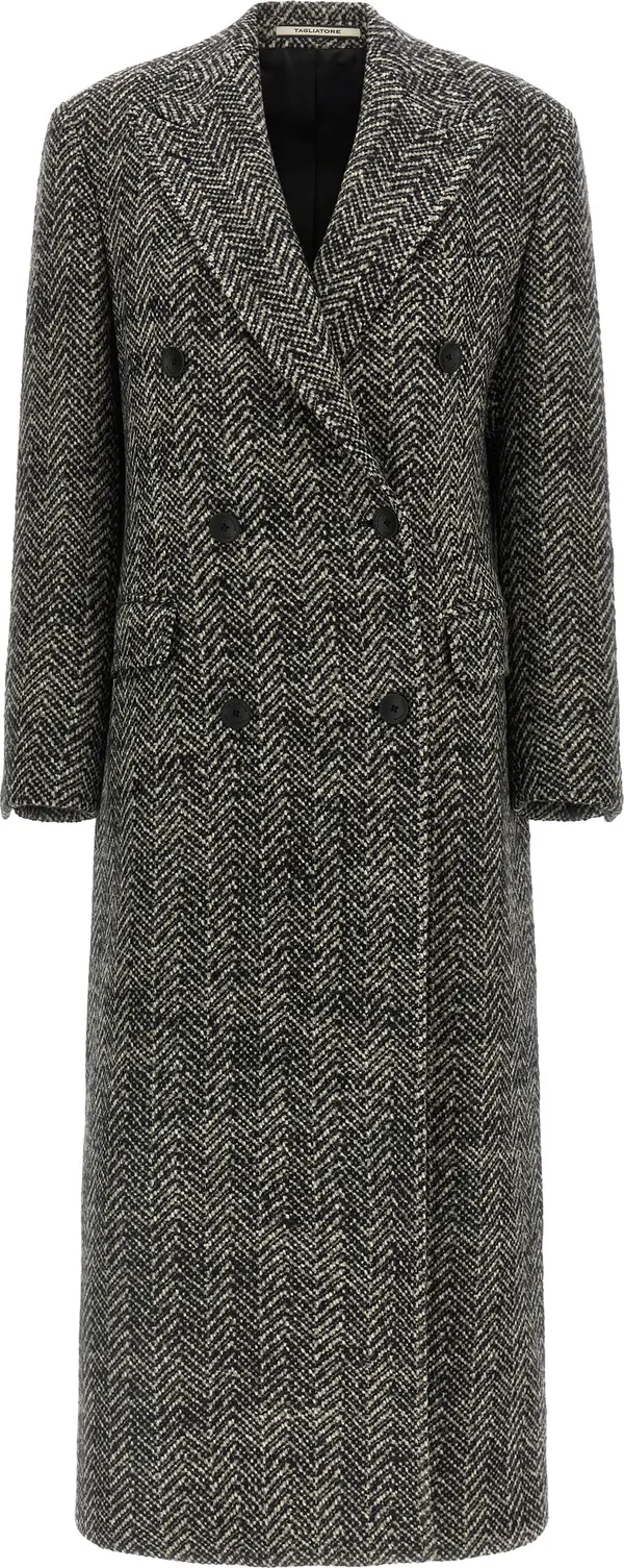 Multicolor Wool Coat