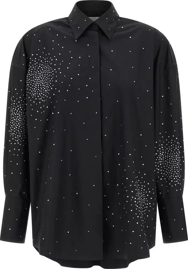 Black Cotton Blouse