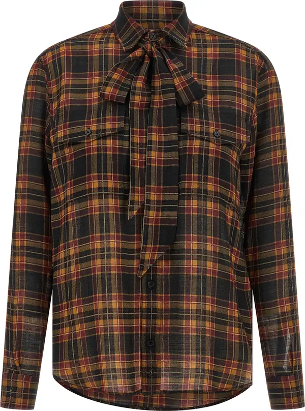 Multicolor Wool Blouse