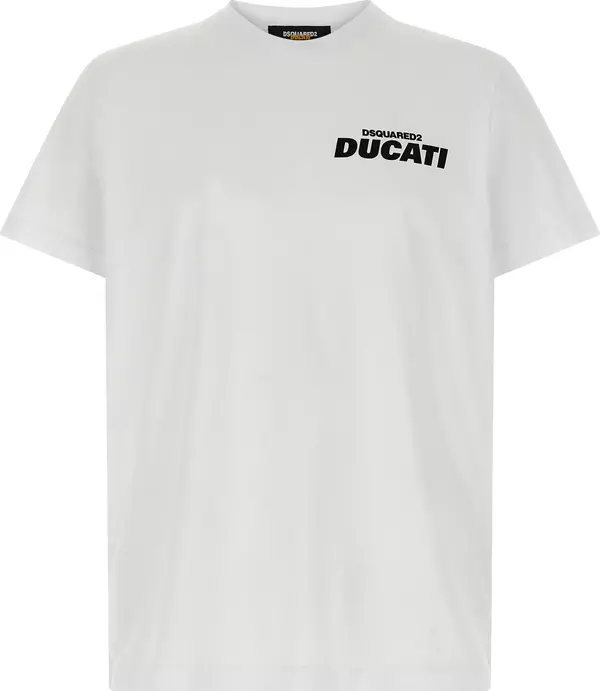 Bicolor Cotton T-Shirt