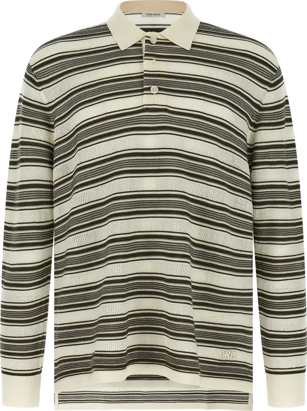 Multicolor Wool Polo Shirt