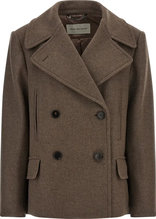 Brown Wool Coat