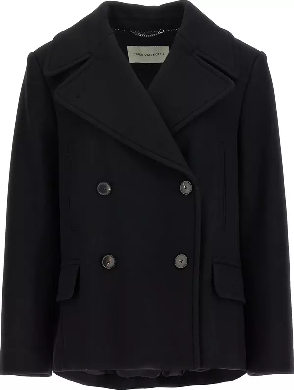 Black Wool Coat