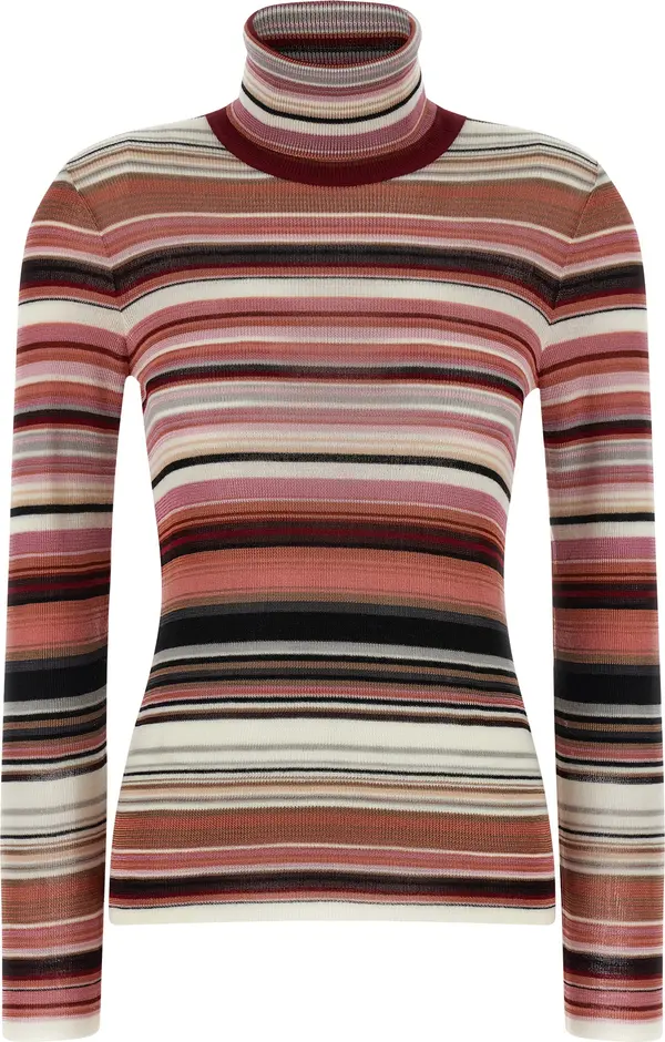 Multicolor Viscose Cardigan