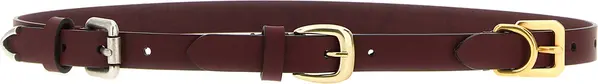 Bordeaux Calfskin Belt