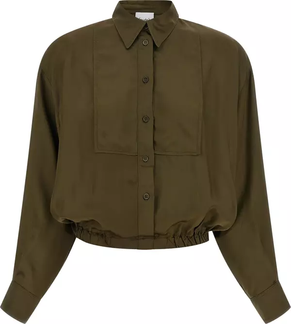 Bicolor Viscose Blouse