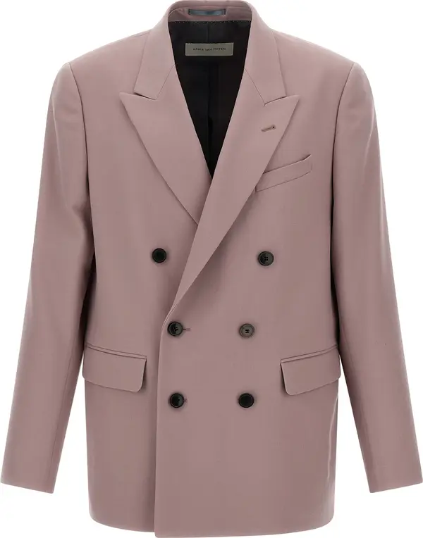 Purple Wool Blazer