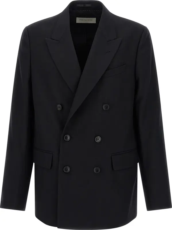 Black Wool Blazer