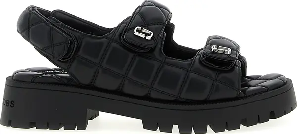 Black Lamb Leather Mid Heel Pumps