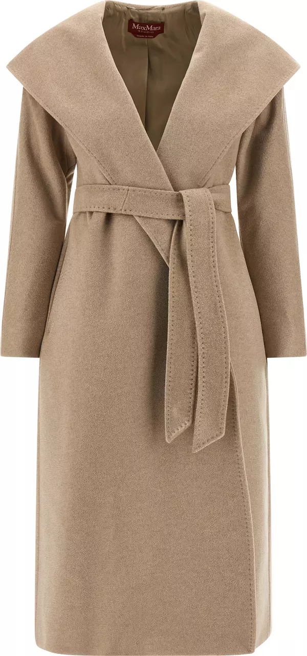 Beige Cashmere Coat