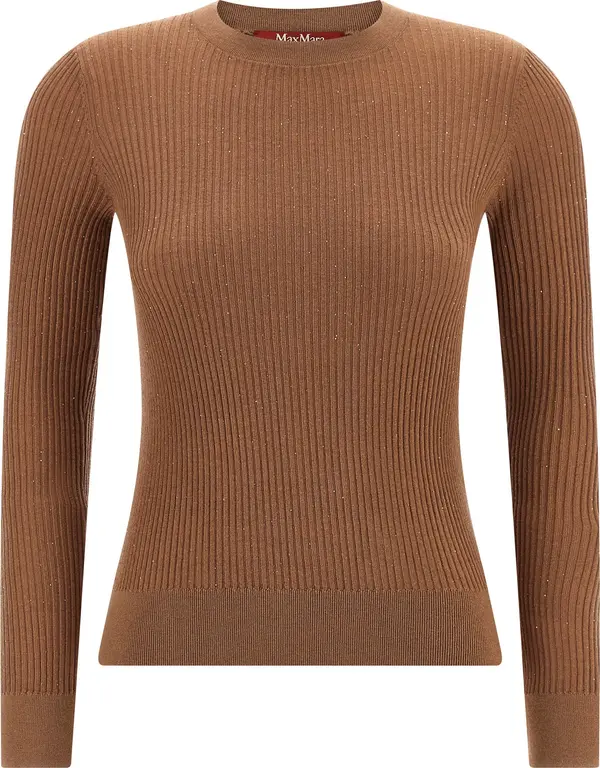 Beige Silk Cardigan