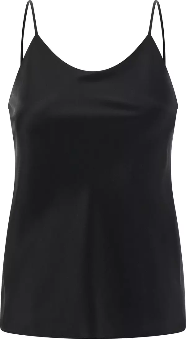 Black Silk Tank Tops