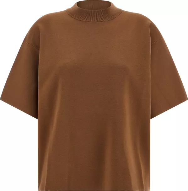 Brown Viscose Cardigan