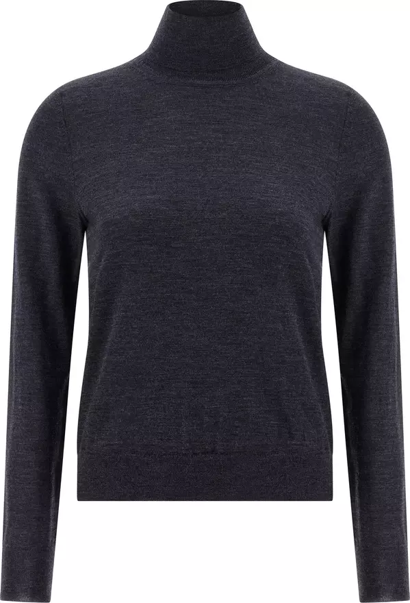 Blue Wool Cardigan