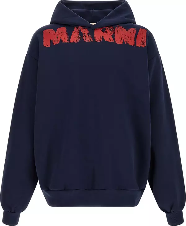Blue Cotton Sweatshirt
