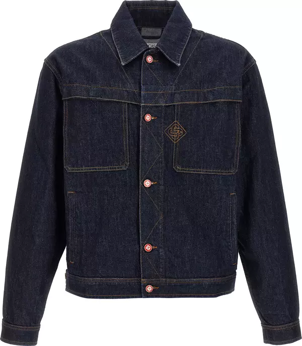 Blue Cotton Denim Jacket