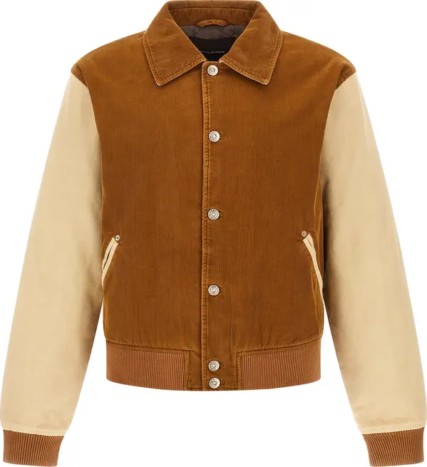 Brown Cotton Bomber