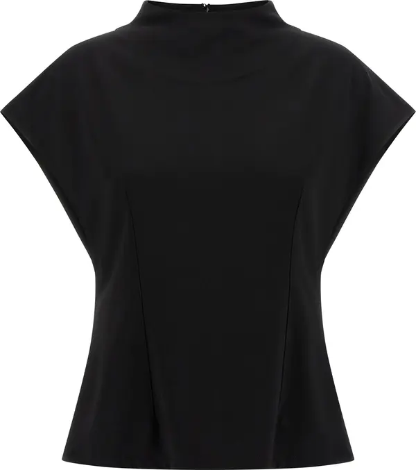 Black Viscose Shirt