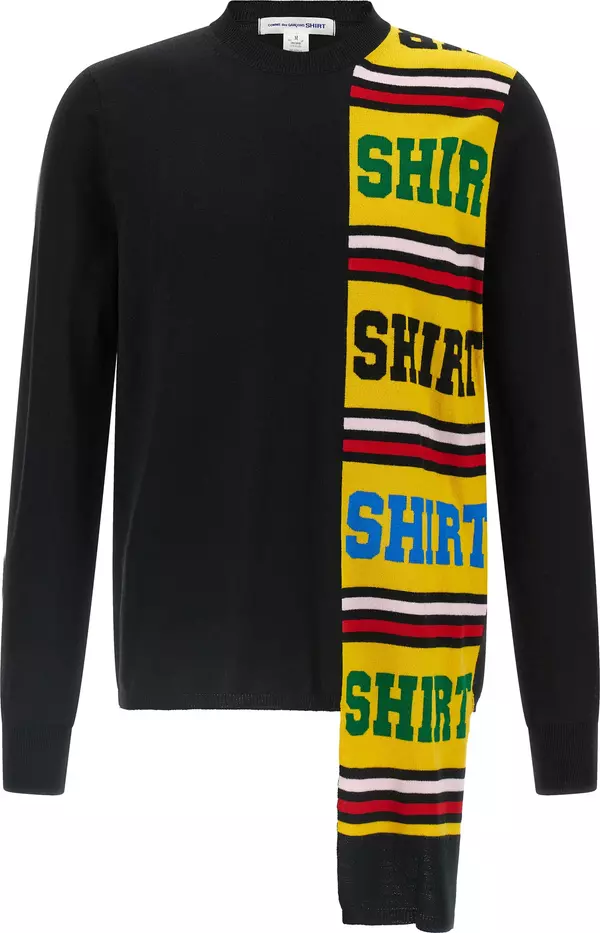 Black Acetate Cardigan