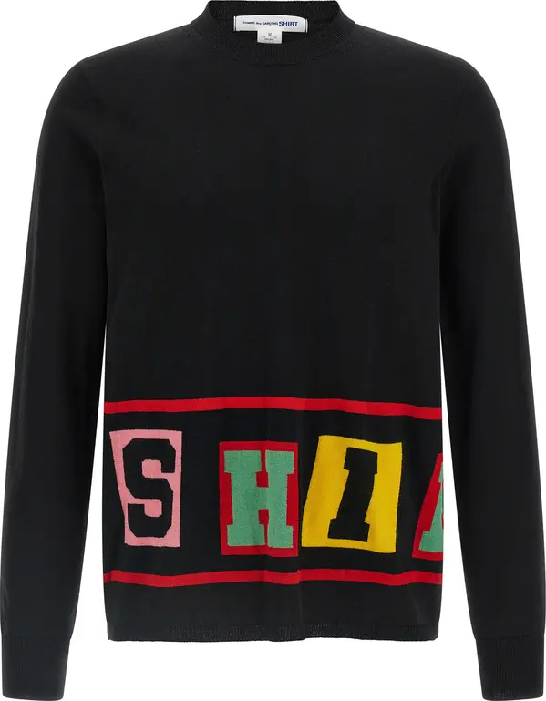 Black Acetate Cardigan