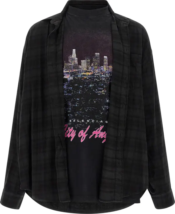 Black Cotton Blouse