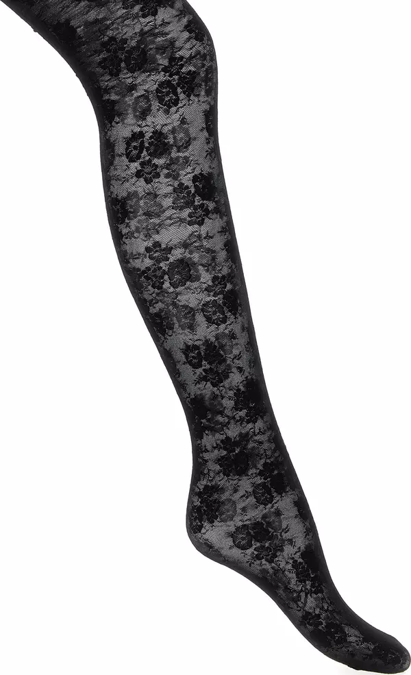 Black Polyamide Socks