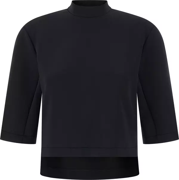 Black Polyester Top