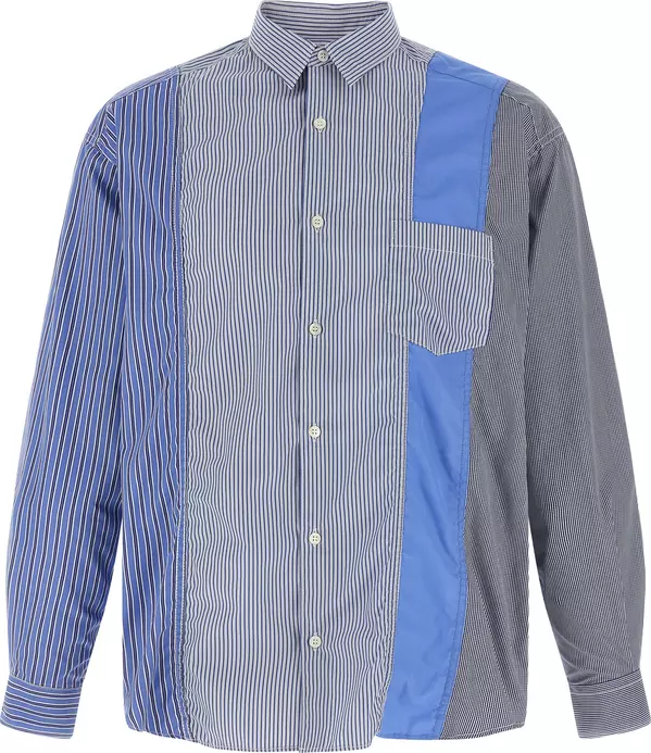 Blue Cotton Blouse