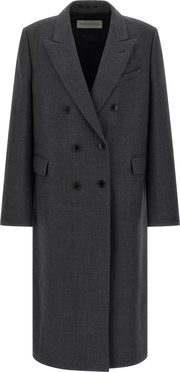 Gray Wool Coat