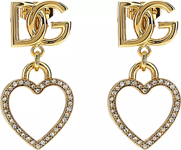 Gold Brass Earrings