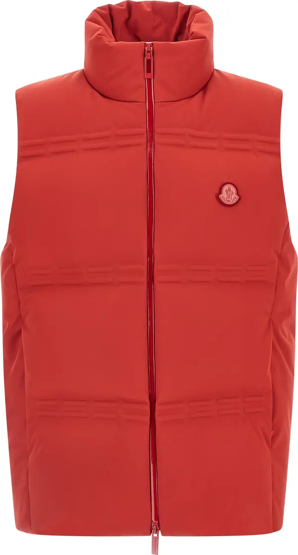 Multicolor Polyamide Sleeveless Jacket