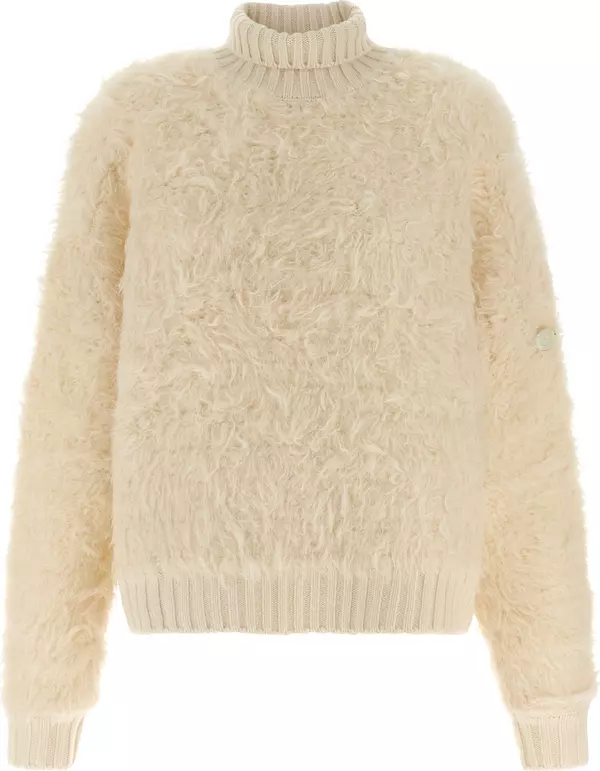 White Wool Cardigan