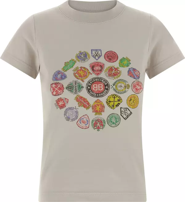 Gray Cotton T-Shirt