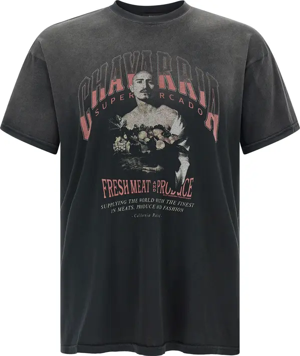 Black Cotton T-Shirt
