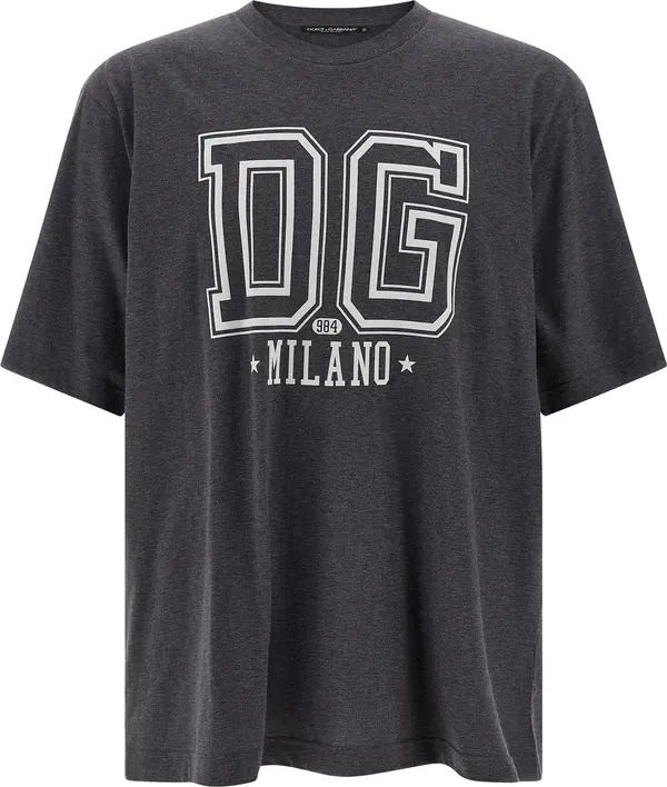 Gray Cotton T-Shirt