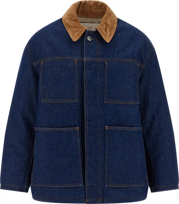Blue Cotton Denim Jacket