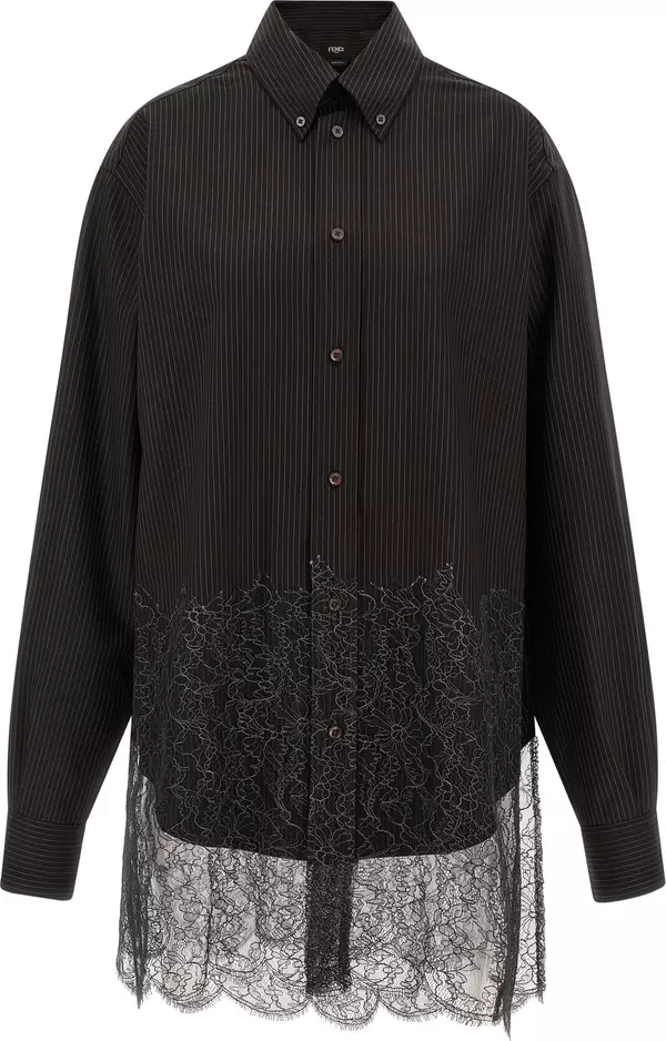 Brown Virgin Wool Blouse