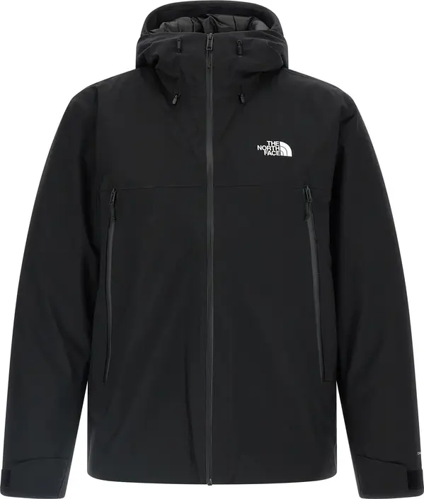 Black Polyester Parka