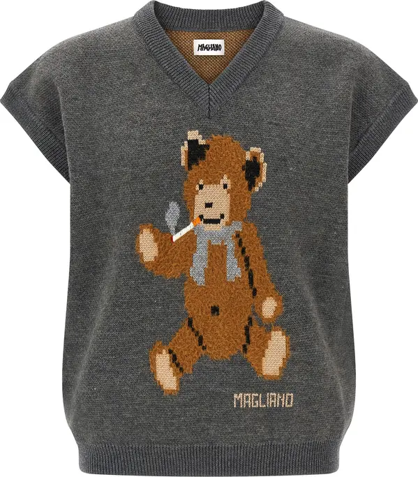 Gray Wool Sweatshirt