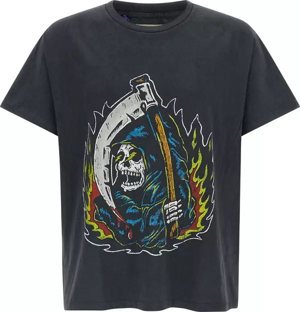 Gray Cotton T-Shirt