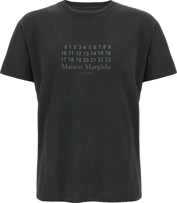 Black Cotton T-Shirt