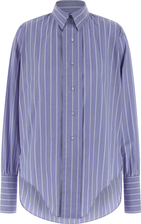 Blue Cotton Blouse