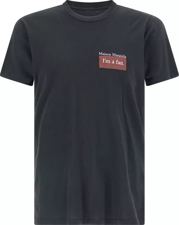 Black Cotton T-Shirt