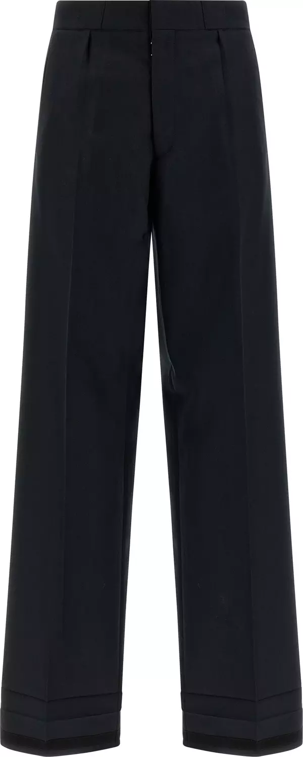 Black Wool Dress Pants