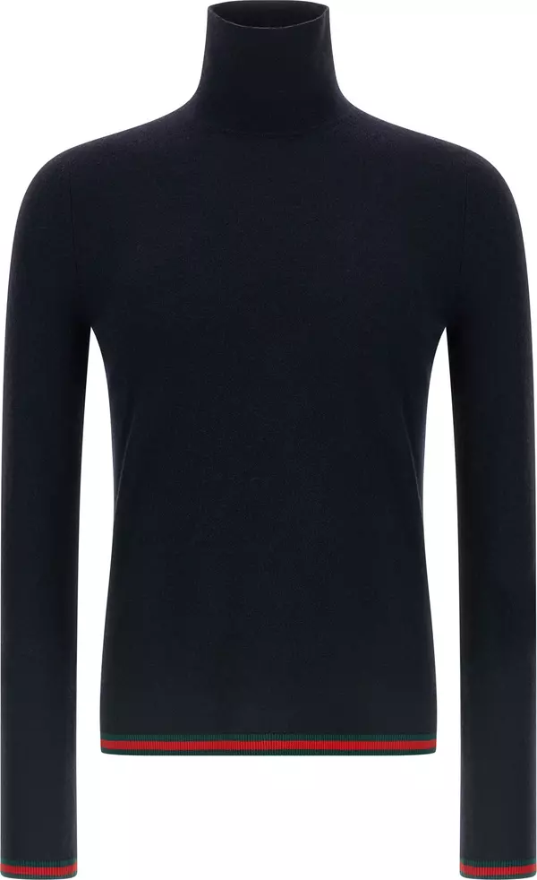 Blue Cashmere Cardigan