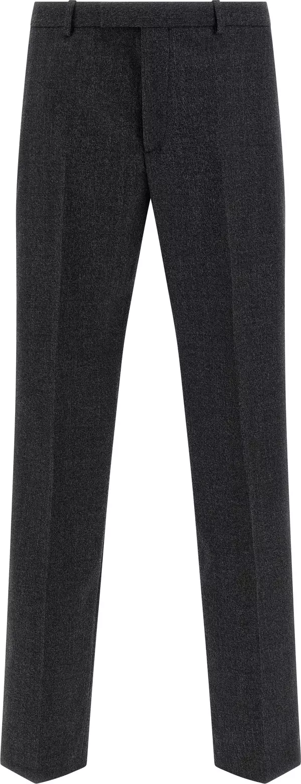Gray Wool Dress Pants