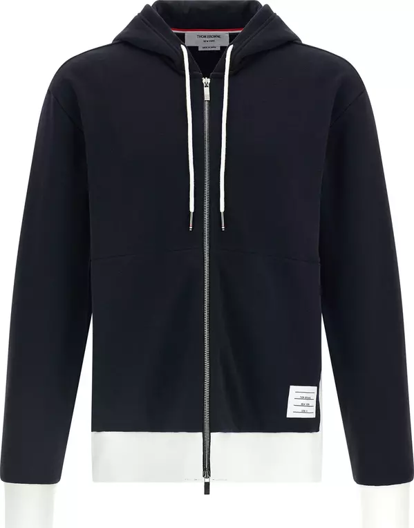 Blue Cotton Sweatshirt